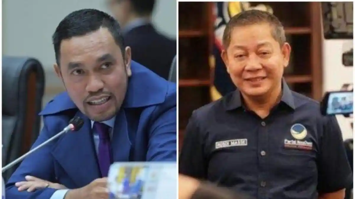 NasDem Copot Ahmad Sahroni dari Jabatan Wakil Ketua Komisi III DPR RI, Posisi Digantikan Rusdi Masse