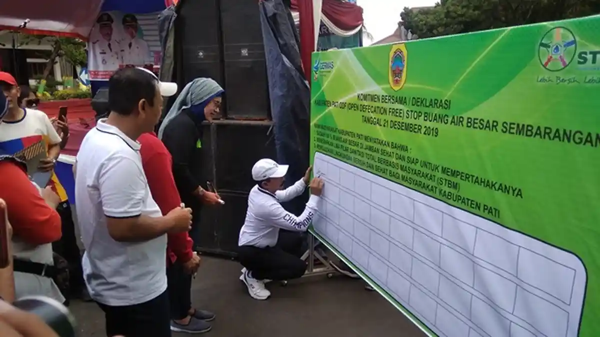 Lolos Verifikasi, Kabupaten Pati Dinyatakan Bebas dari Buang Air Besar Sembarangan