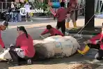 Penyembelihan Sapi Presiden di Masjid Raya Klaten, 500 Kupon Daging Dibagikan