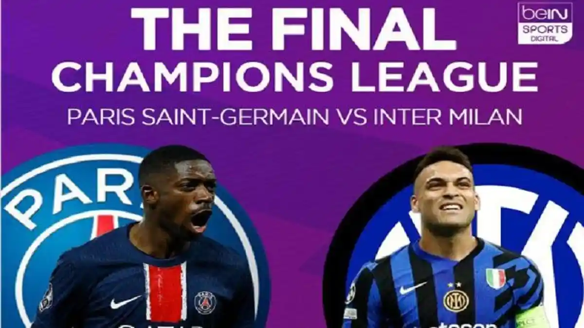 LIVE SCTV Final Liga Champions PSG Vs Inter Malam Ini, Link Siaran Langsung Streaming SCTV Final UCL