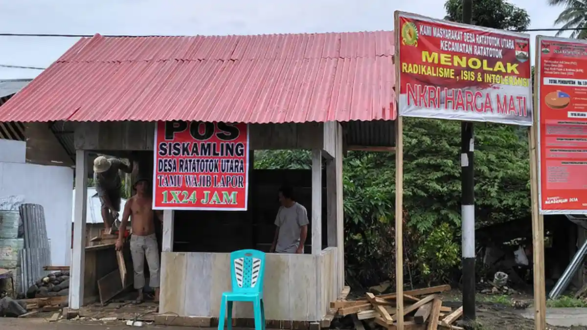 Hasil Sidak Satpol PP Manado, hanya Poskamling Tuminting dan Mapanget Memenuhi Syarat