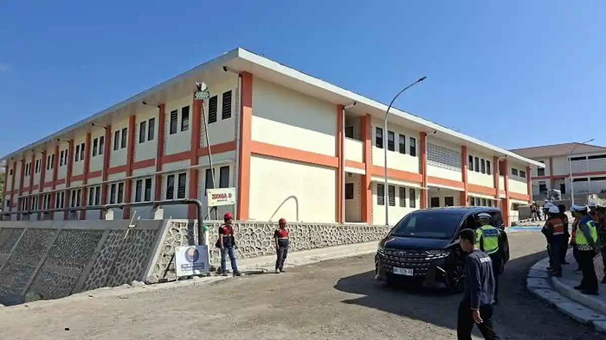 Mensos Klaim SR DIY di Kulon Progo Siap Sambut Tahun Ajaran Baru, Progres Fisik Lebih dari 90 Persen - Tribunjogja.com