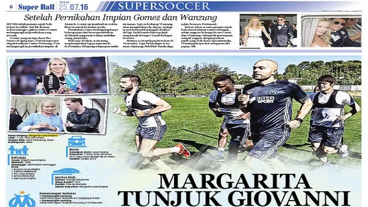 Pembenahan Total ala Olympique de Marseille