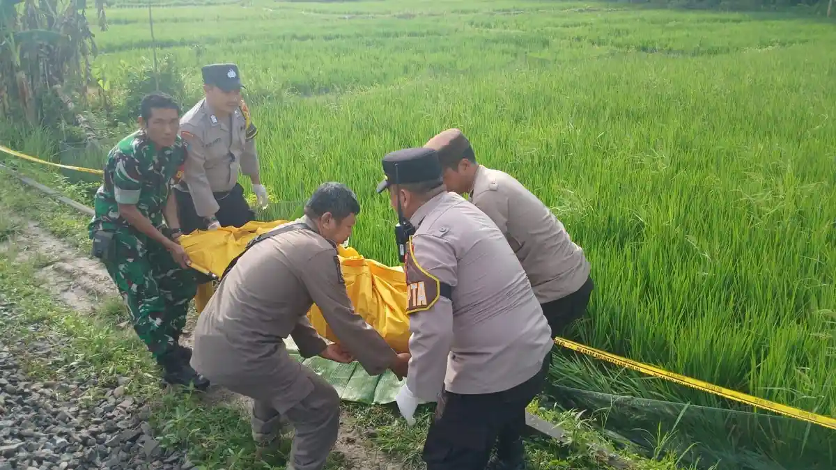 Pemuda Perantau Asal Sumsel Tewas Tertemper KA Gumarang di Bojonegoro