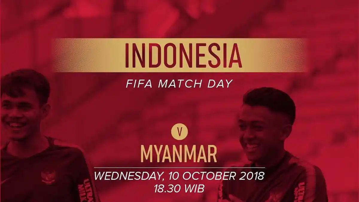 Timnas Indonesia vs Myanmar : Jadwal Siaran Langsung Live RCTI, Preview dan Prediksi Line Up