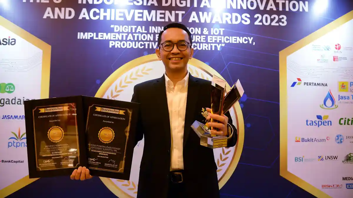 bank bjb Raih ‘Best Digital Technology and IOT Implementation 2023 in Banking Industry’