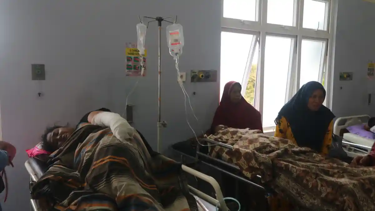 Begini Kronologis Ibu dan Anak Sampai Terbakar Saat Kebakaran Melanda Rumah Mereka di Lhokseumawe