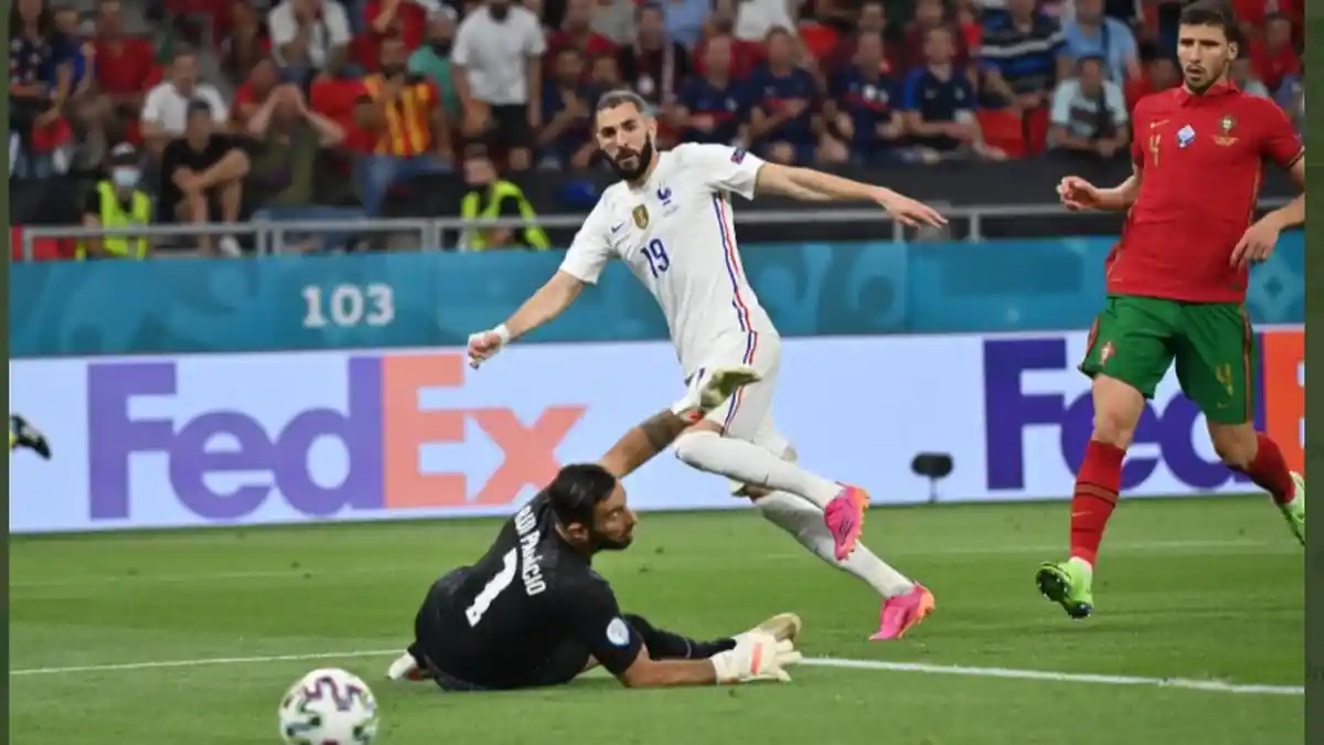 2 Gol Tambahan pada Babak II Duel Portugal vs Perancis, Kedua Tim Berbagi Poin