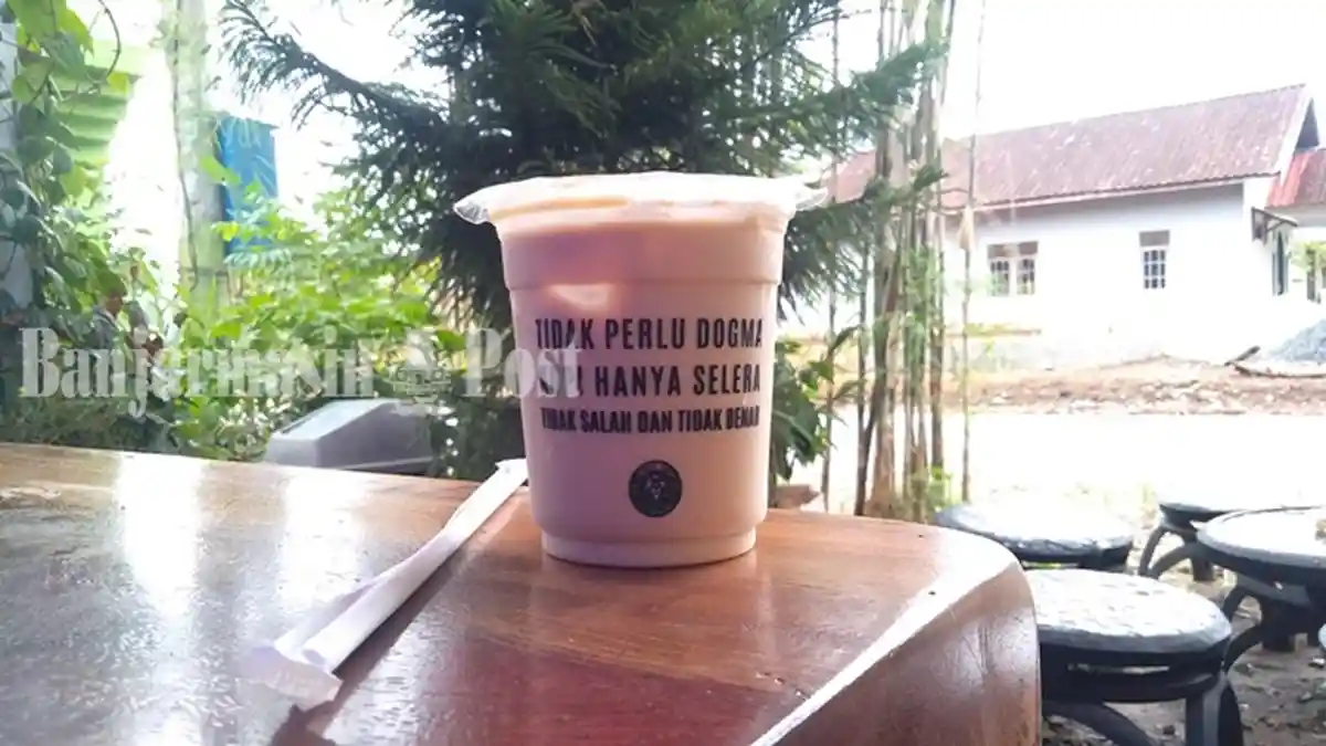 Kuliner Kalsel, Kopi Barbar Menu yang Paling Diburu di Exort Kopi Banjarbaru