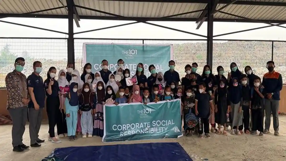 THE 1O1 Palembang Rajawali Gelar CSR Dukung Kesehatan Anak di Kawasan ...