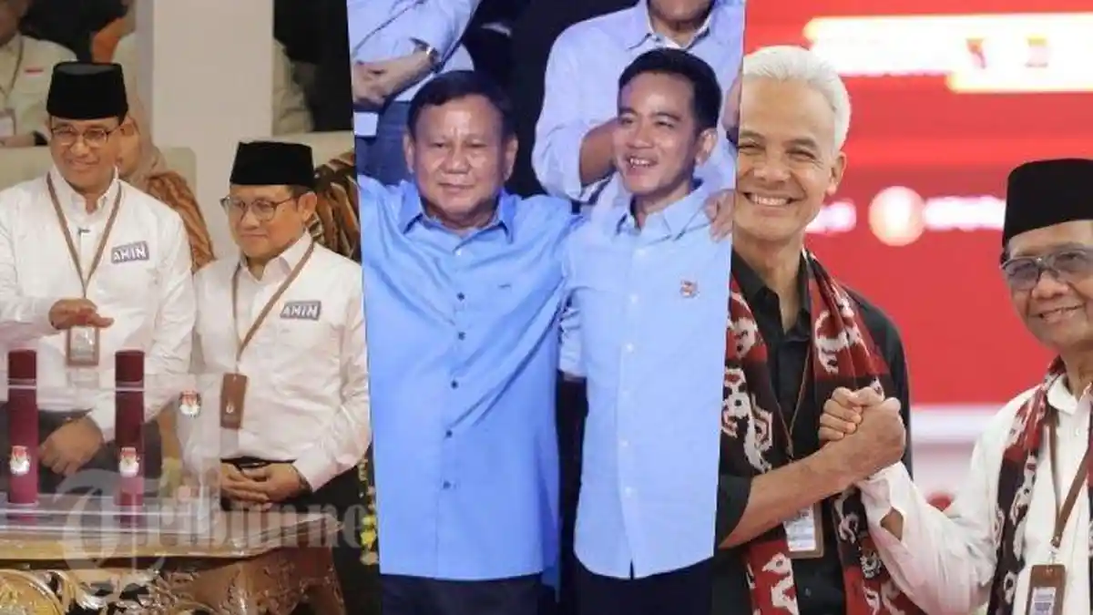Begini Perbandingan Website Kampanye AMIN, Prabowo-Gibran, dan Ganjar-Mahfud