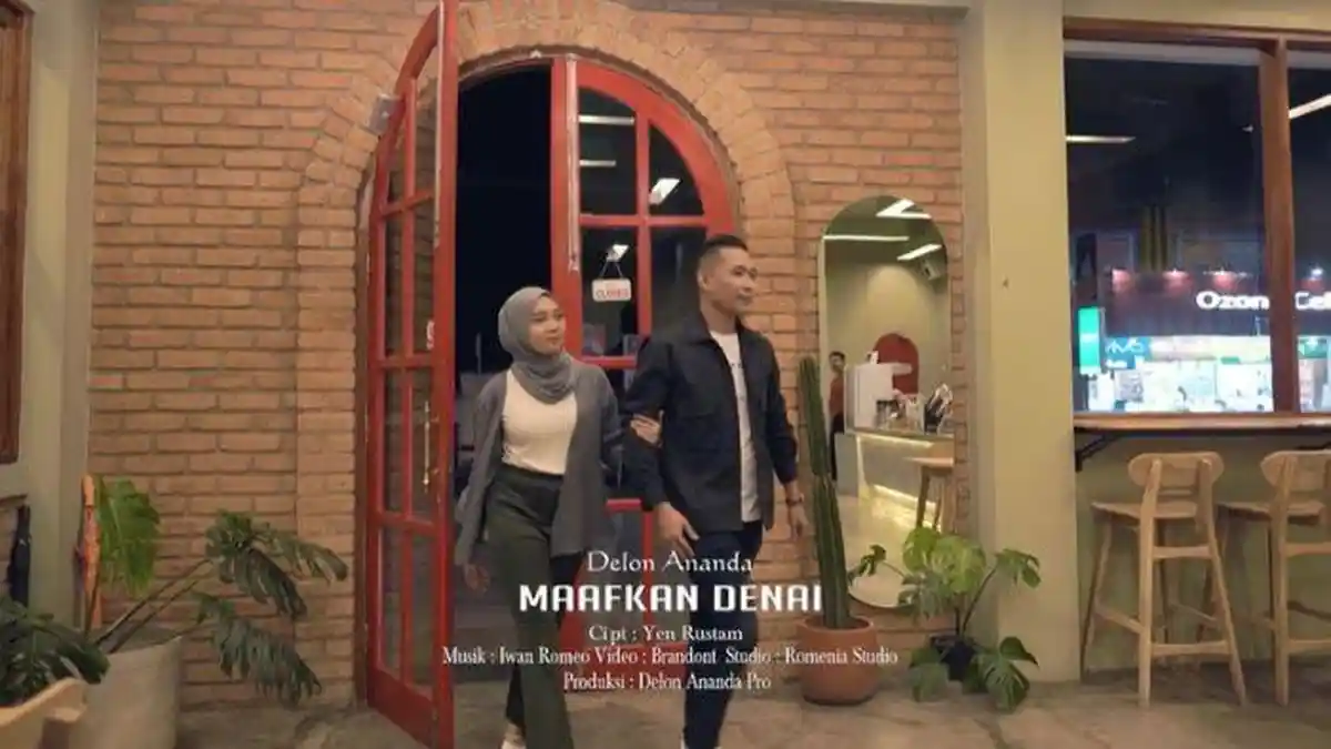 Lirik Lagu Minang Maafkan Denai, Terbaru 2024 dari Delon Ananda
