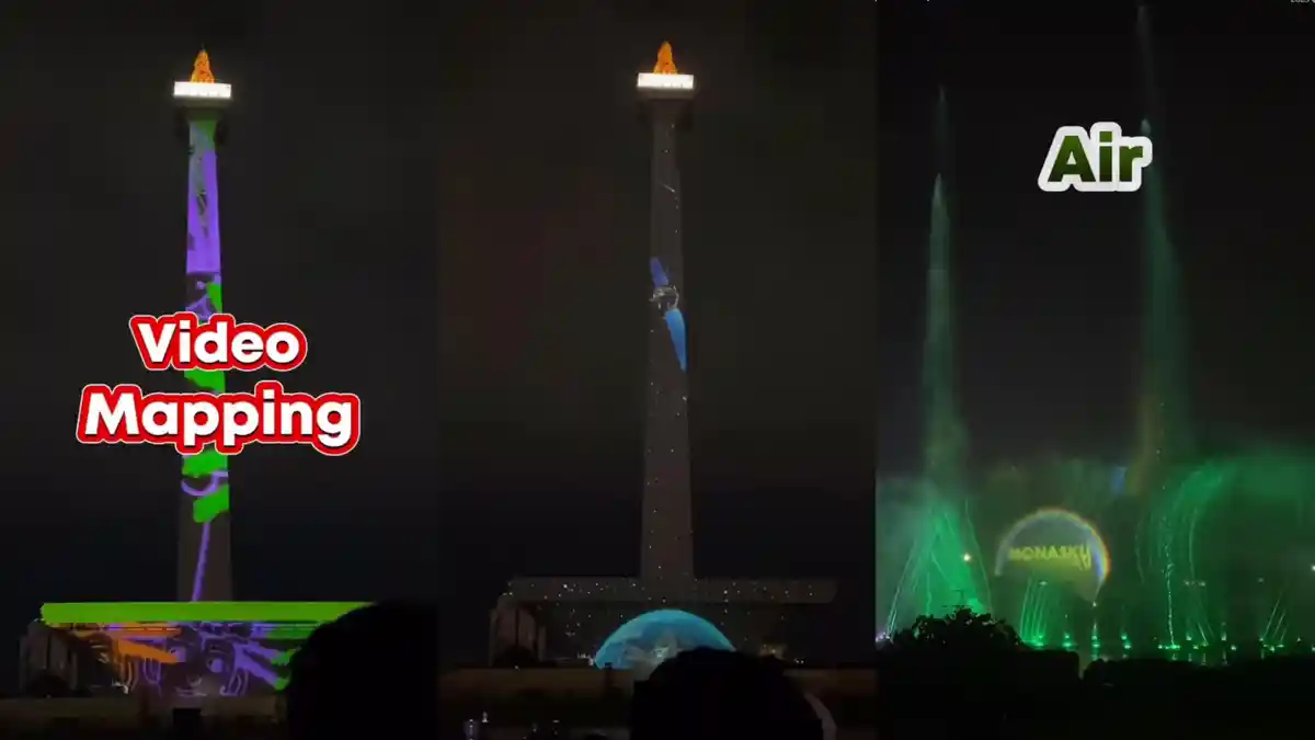 Ada Event Monas Week Selama Libur Nataru, Bisa Lihat Air Mancur Menari dan Video Mapping Gratis