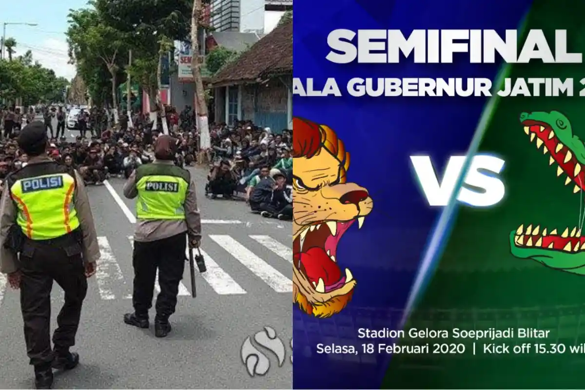 5 Fakta Suporter Rusuh Saat Laga Persebaya vs Arema FC di Blitar: 4 Motor Dibakar & 2 Orang Luka