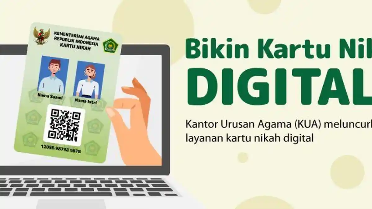 Cara Dapat Kartu Nikah Digital bagi Pengantin Lama dan Baru: Isi Data di simkah.kemenag.go.id