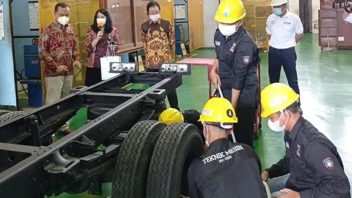 Truk Dutro Ini Siap Dukung Pendidikan Vokasi di Kampus UGM 
