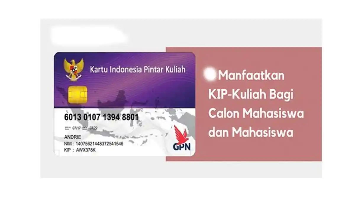 BATAS Pendaftaran KIP Kuliah 2025, Cek Disini Perubahan Jadwal dan Syarat Pendaftaran
