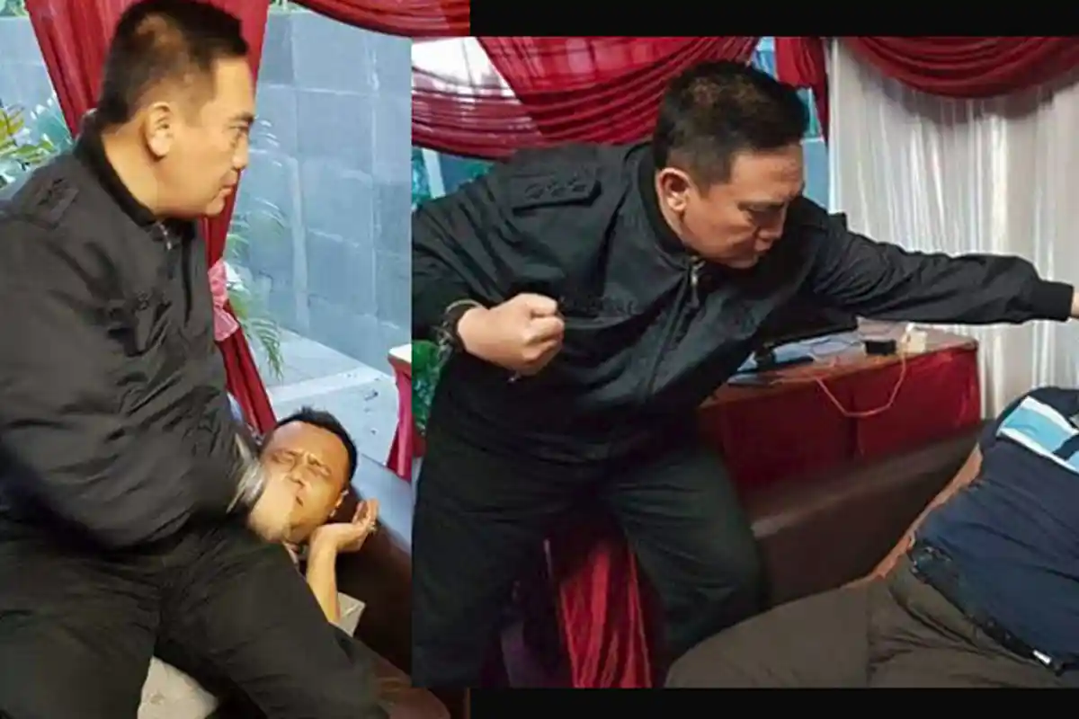 Lagi Sidak Pengamanan, Kapolrestabes Temukan Anggotanya Enak Molor di Pos, Reaksinya Tak Terduga