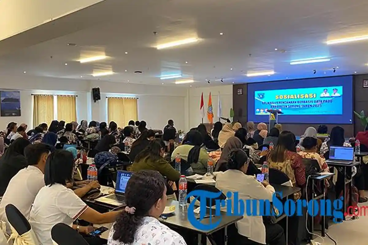 Tingkatkan Mutu PAUD, Disdikbud Sorong Gelar Sosialisasi Perencanaan Berbasis Data