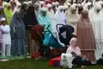 Presiden Jokowi Salat Idul Adha di Kebun Raya Bogor