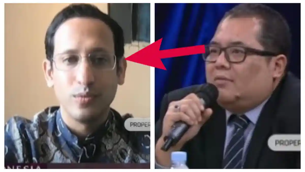 Serunya ILC TV One Tadi Malam, Indra Permalukan Menteri Nadiem, Bohong Soal Program Baru?