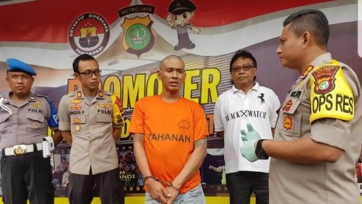 Perkara Cinta Segitiga Berujung Maut, Heru Nekat Habisi Nyawa Jimi di Depan Pasar Pal Cimanggis