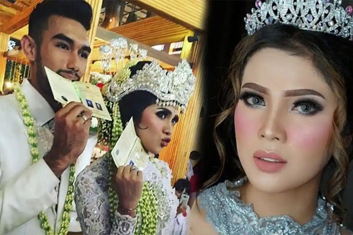 Raya Kitty Artis Sinetron Anak Langit Menikahi Abid Zia, Kekasihnya yang Berusia 4 Tahun Lebih Muda