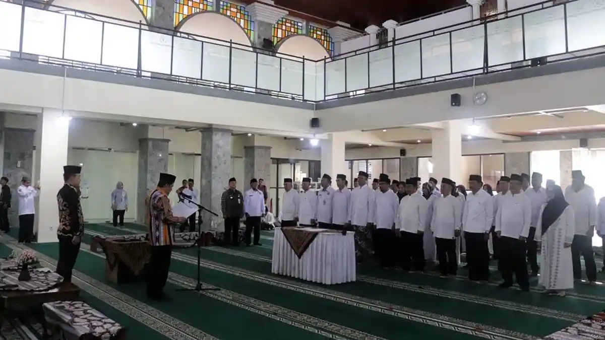Pengurus Takmir Masjid Agung Jami Wonosobo 2024-2028 Resmi Dilantik, Siap Bawa Perubahan
