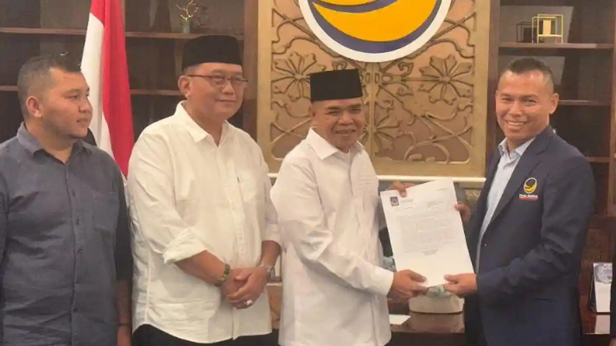Dapat Rekomendasi Dukungan NasDem, Langkah Aspan Maju di Pilkada Tebo Makin Mulus