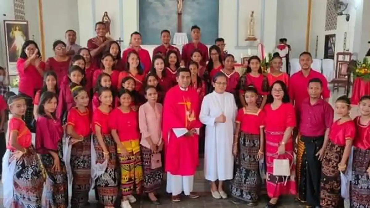 Lirik Lagu Liturgi Katolik Madah Bakti Berjudul Terpilih Bunda Maria
