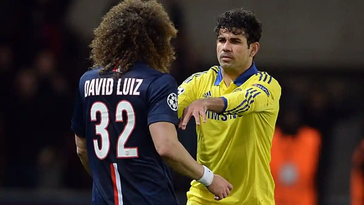 David Luiz Terus Bujuk Diego Costa Untuk Gabung PSG