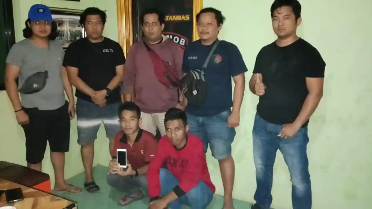 Curi Ponsel di Grand Mal, Dua Karyawan Swasta Dibekuk Polres Maros