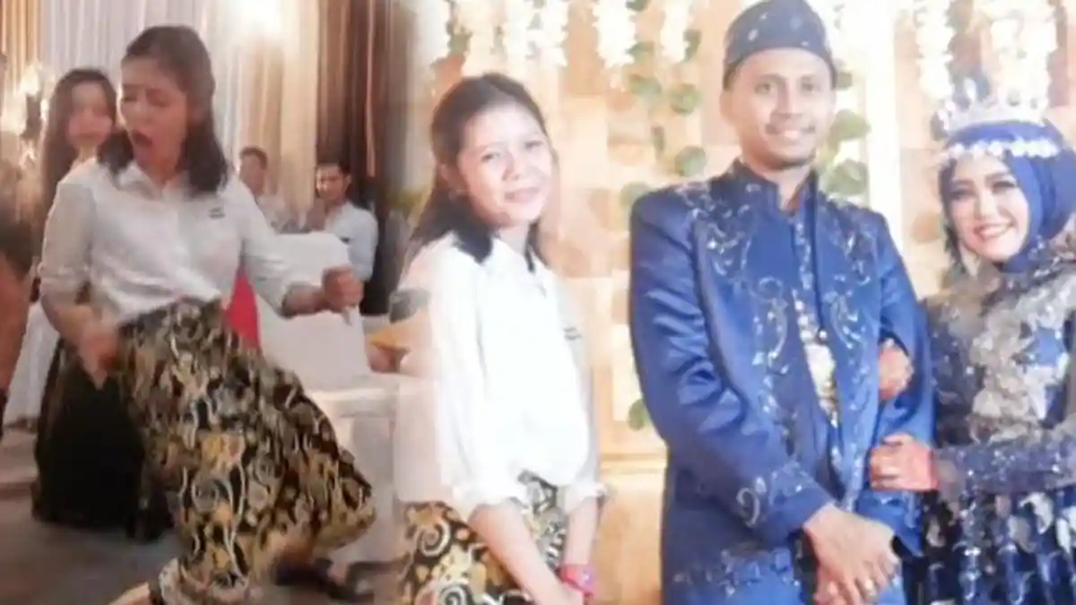 Viral Video Wanita Berjoget Heboh di Pernikahan Mantan, Ini Dia Sosoknya