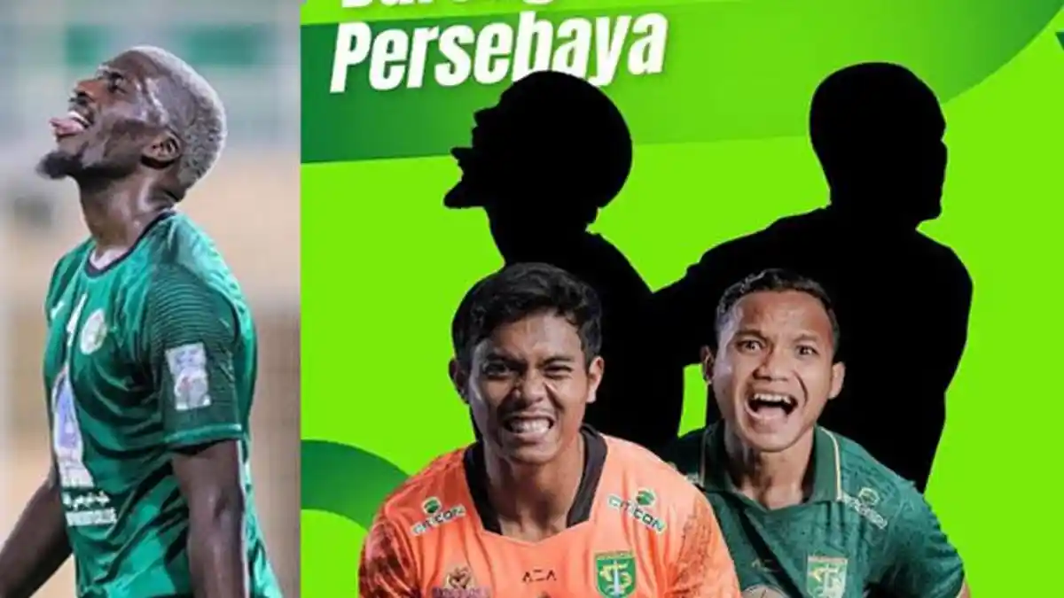 Persebaya Bocorkan 5 Pemain Baru Lewat Siluet, Ada yang Mirip Gilson Costa