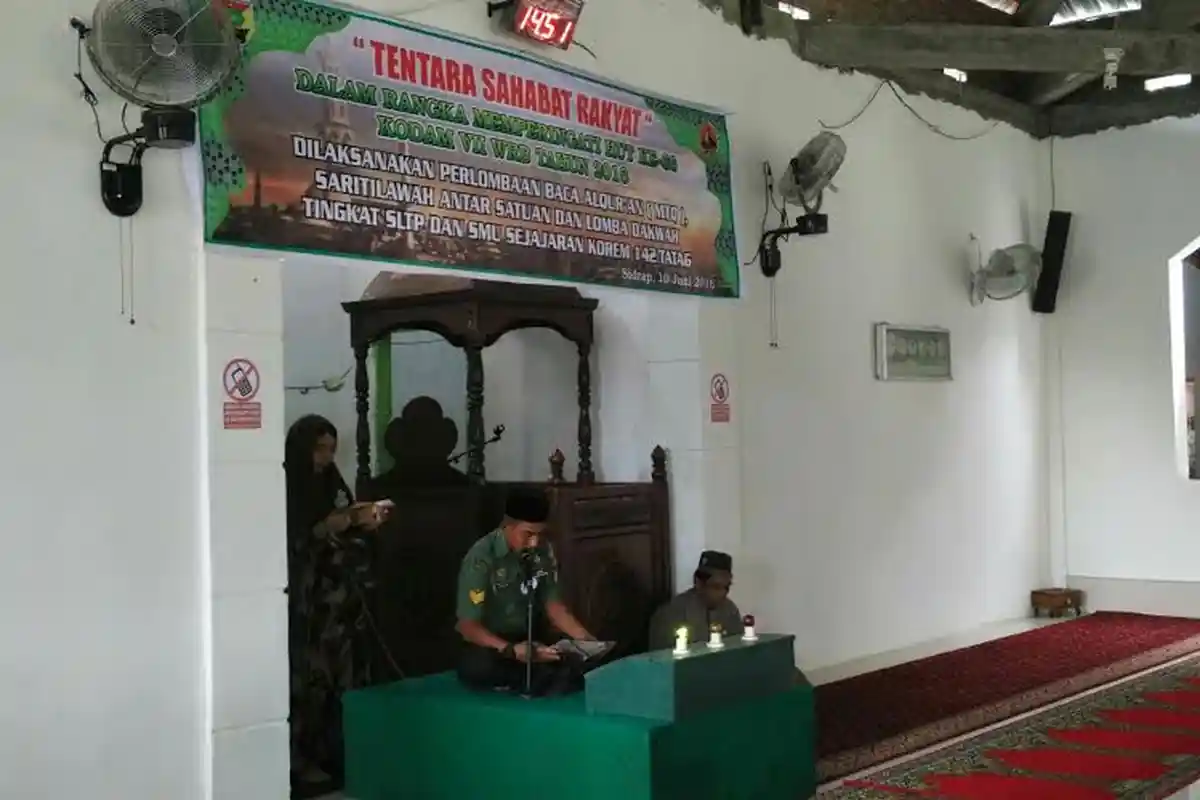 Amaliah Ramadan Korem 142 Parepare Diisi Lomba MTQ