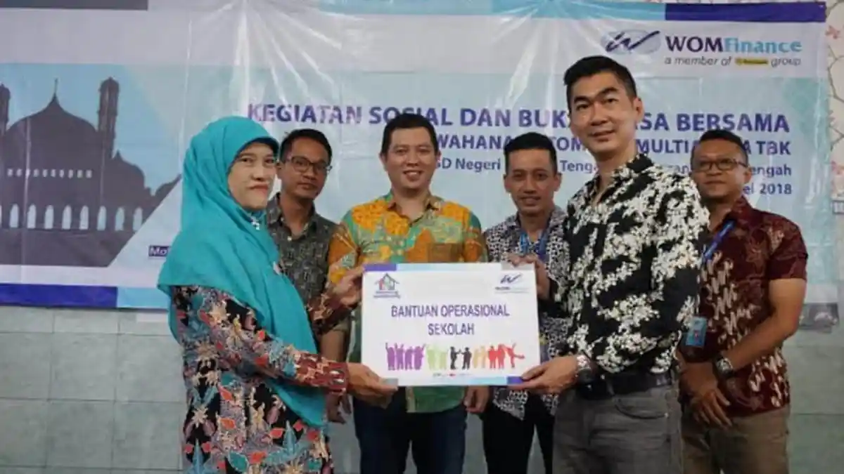 WOM Finance Benahi Gedung SD Negeri Lamper Tengah 1 Semarang