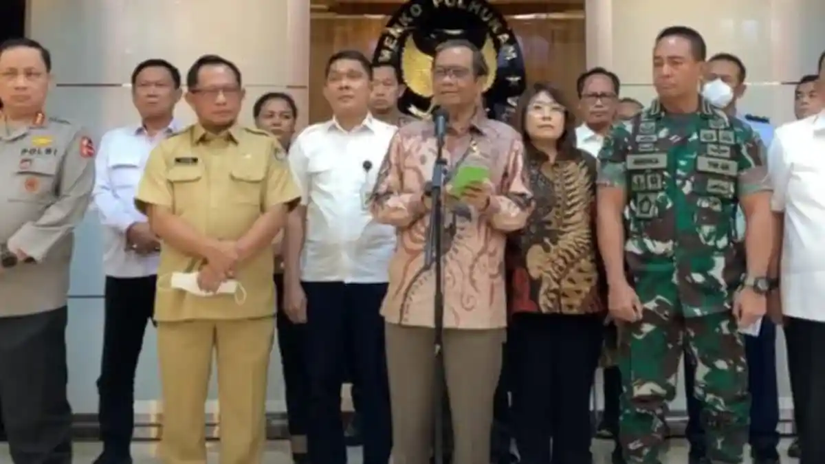 Jokowi Bentuk TGIPF untuk Tragedi Kanjuruhan dan Tunjuk Mahfud MD Jadi Ketua, Apa Itu TGIPF?