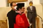 Pelantikan Hakim Mahkamah Konstitusi Manahan Sitompul
