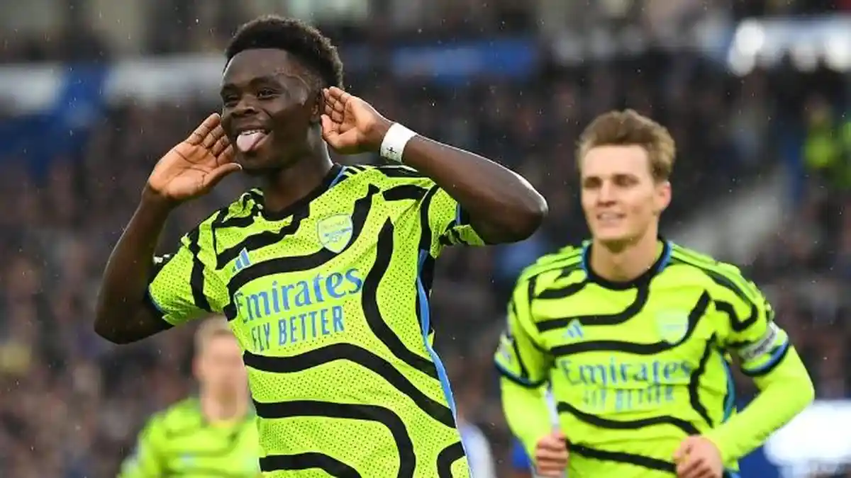 Update Cedera Jelang Arsenal vs Aston Villa, Saka dan Jesus Cedera?