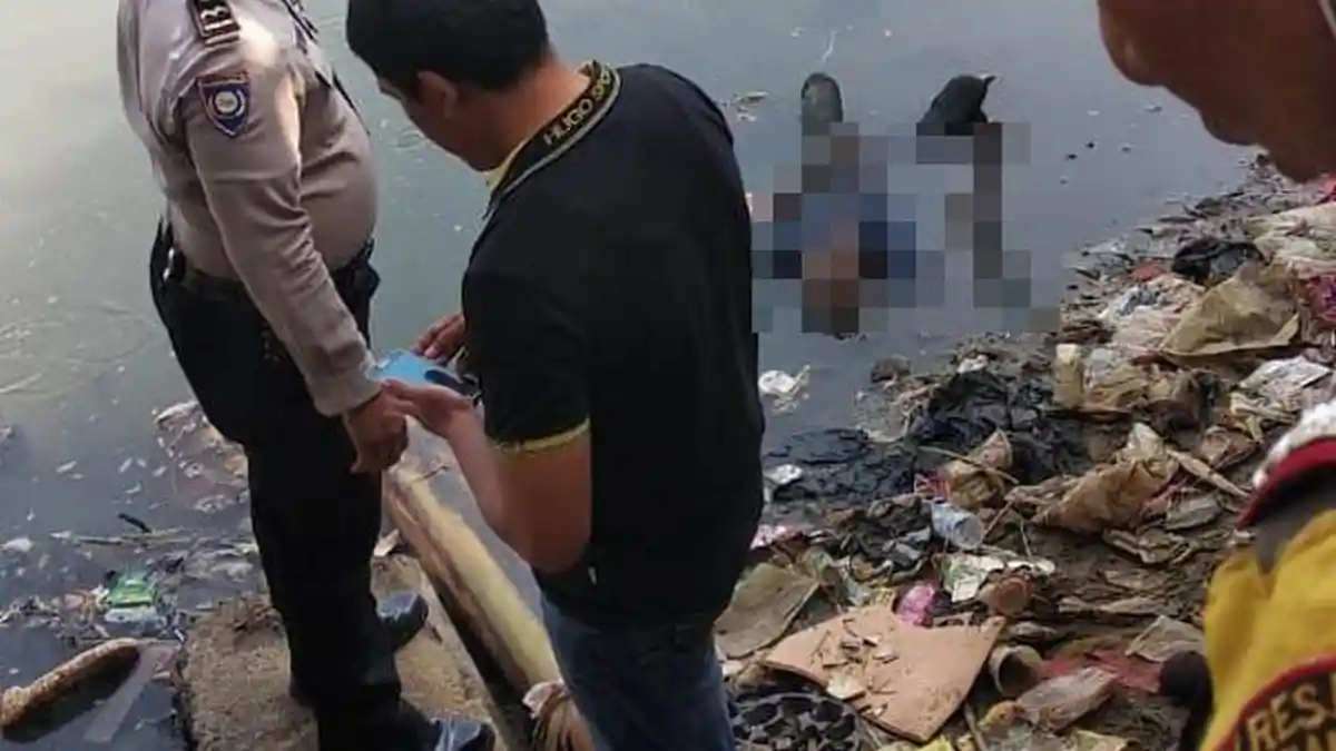Pria Tanpa Identitas Ditemukan Tewas di Sungai Cisadane, Diduga Pencuri yang Sempat Dikepung Warga