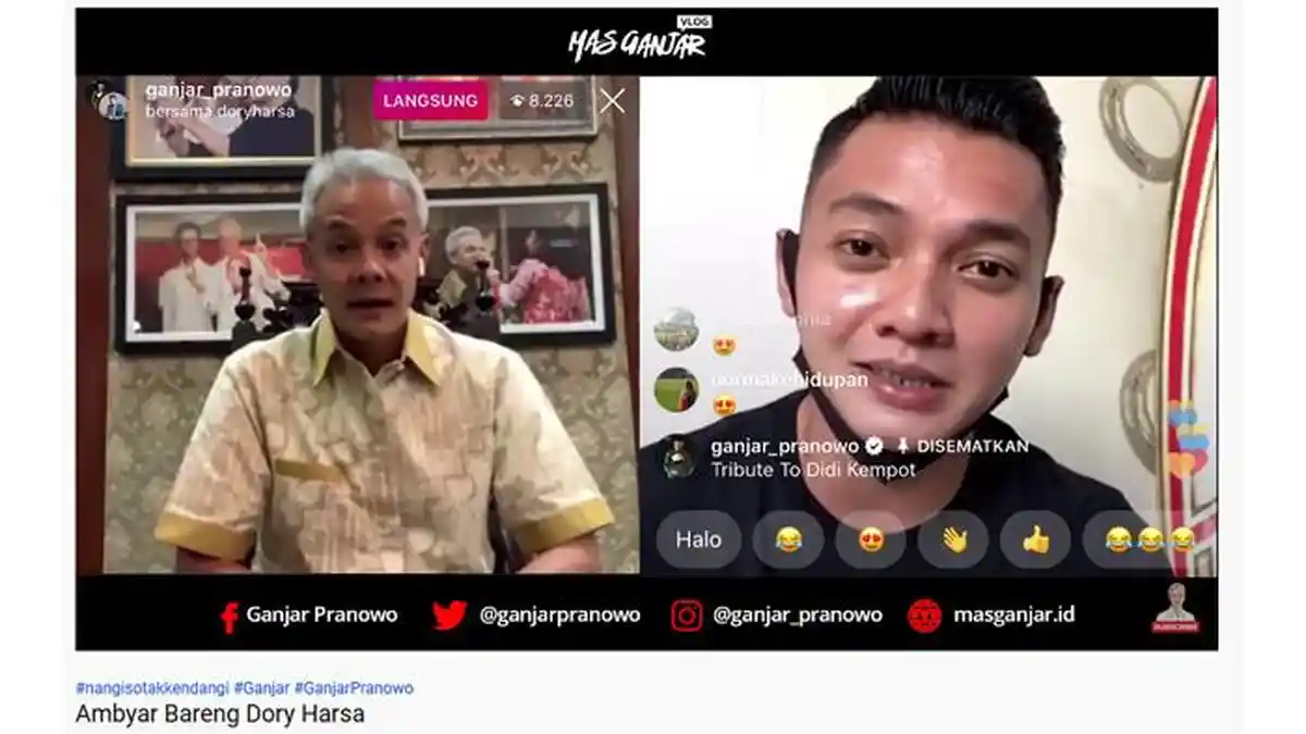 Pemain Kendang Dory Sedih Dapat Kabar Duka Ini Sebelum Didi Kempot Tiada, Ganjar Pranowo Terkejut