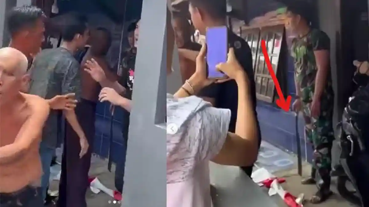 Kronologi Oknum TNI Ngamuk Terganggu Speaker Lomba 17-an, Bawa Parang Ancam Tetangga Hingga Viral