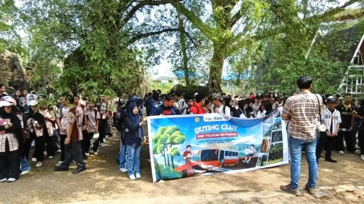 Outing Class ke Leang-Leang, SMP Telkom Makassar Ajak Siswa Belajar ...