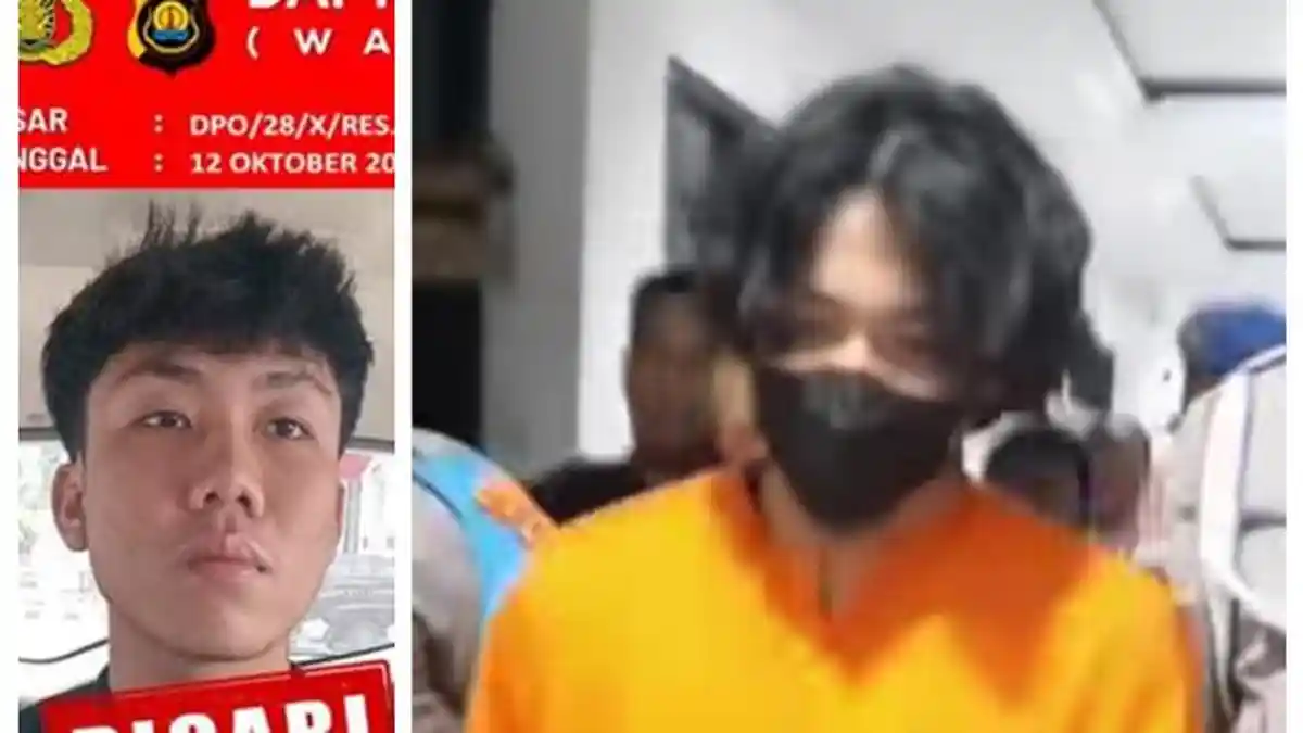 Beda Penampilan Alung DPO Kasus 58 Kg Sabu saat Ditangkap: Buron 6 ...