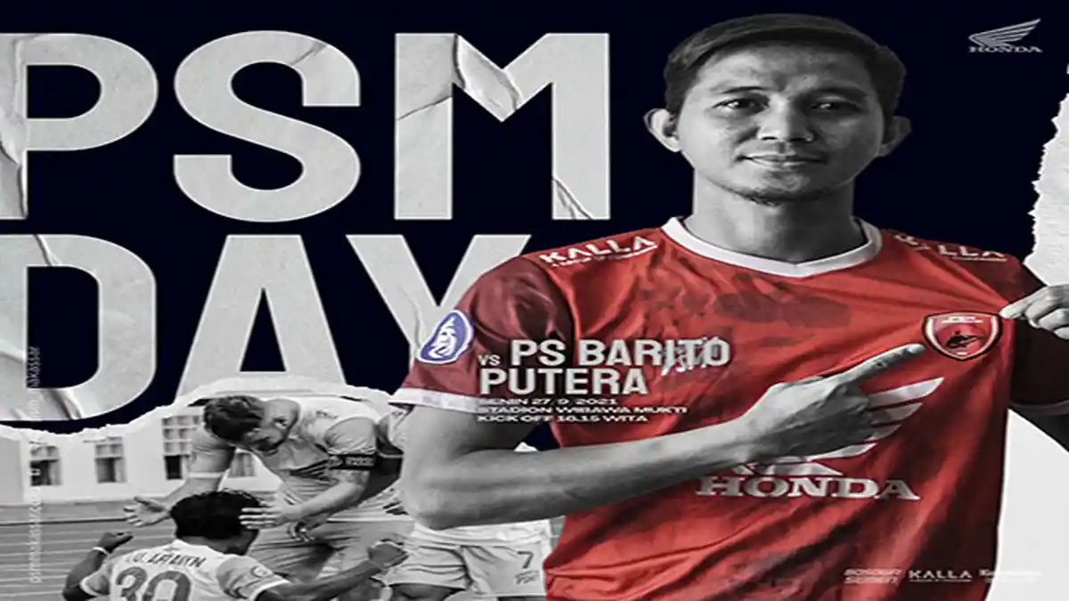 Live Hasil Pertandingan PSM Makassar vs Barito Putera Liga 1 Indonesia Hari Ini