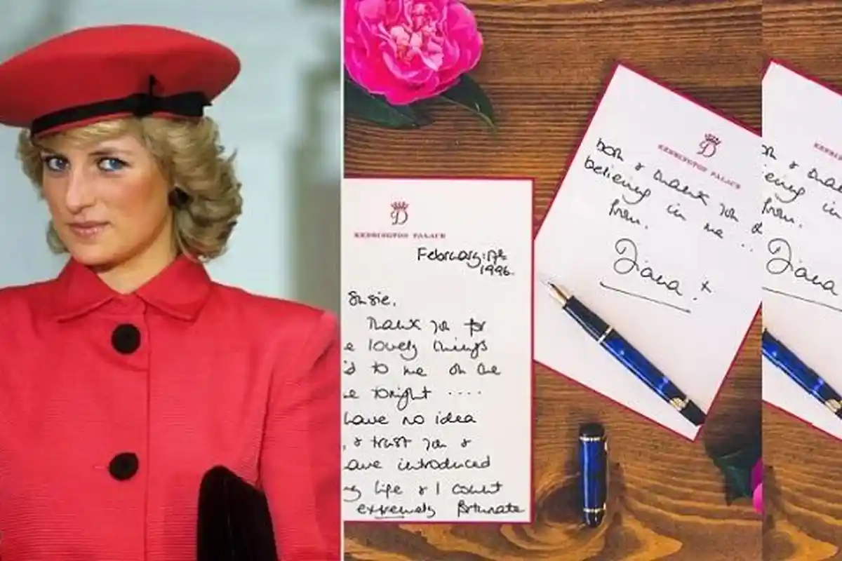 Surat Pribadi Mendiang Putri Diana Selama Perceraian Dengan Pangeran Charles Terjual Rp 2,5 Miliar