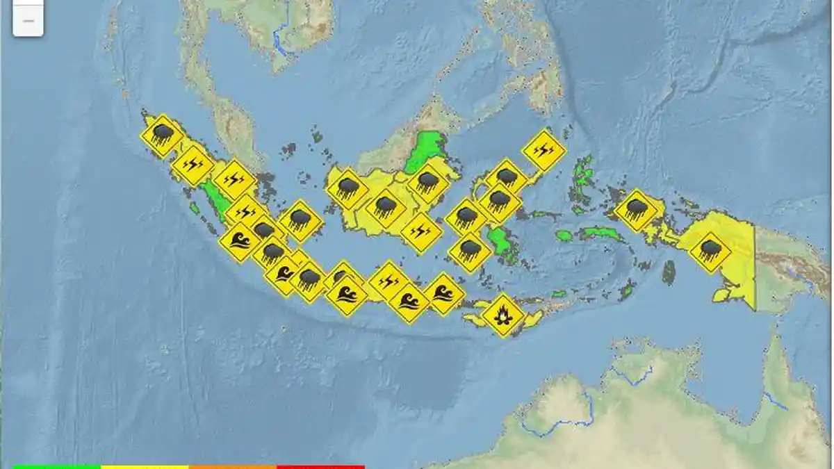 Prakiraan Cuaca Sumbar 12-14 Oktober 2020: Waspada Hujan dan Angin Kencang di Pasaman dan Solok