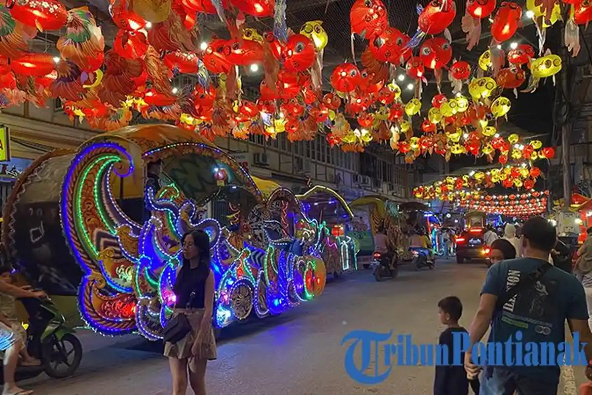 Keberadaan Odong-odong di Kawasan Pekong Tua Singkawang Jadi Polemik