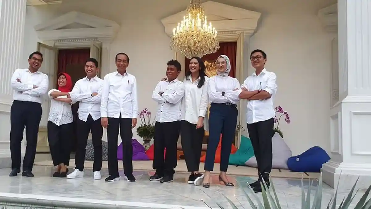 7 Anak Muda Milenial Jadi Staf Khusus Presiden, Ini Tugas dan Taksiran Gajinya
