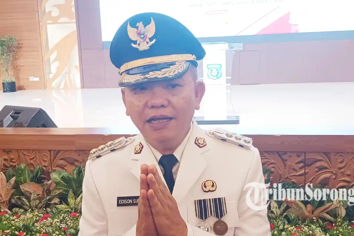 Pasca Dilantik, Pj Bupati Sorong Edison Siagian Belajar Cepat Tuntaskan Tugas dan Tanggung Jawab